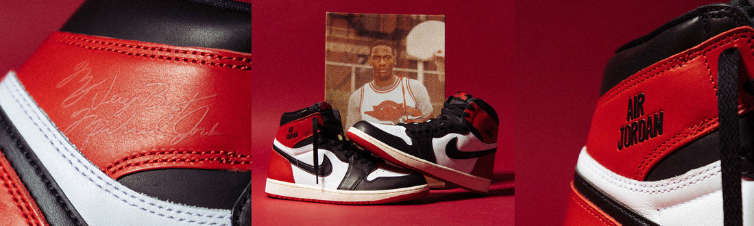 AIR JORDAN 1 RETRO HIGH OG "BLACK TOE" REIMAGINED