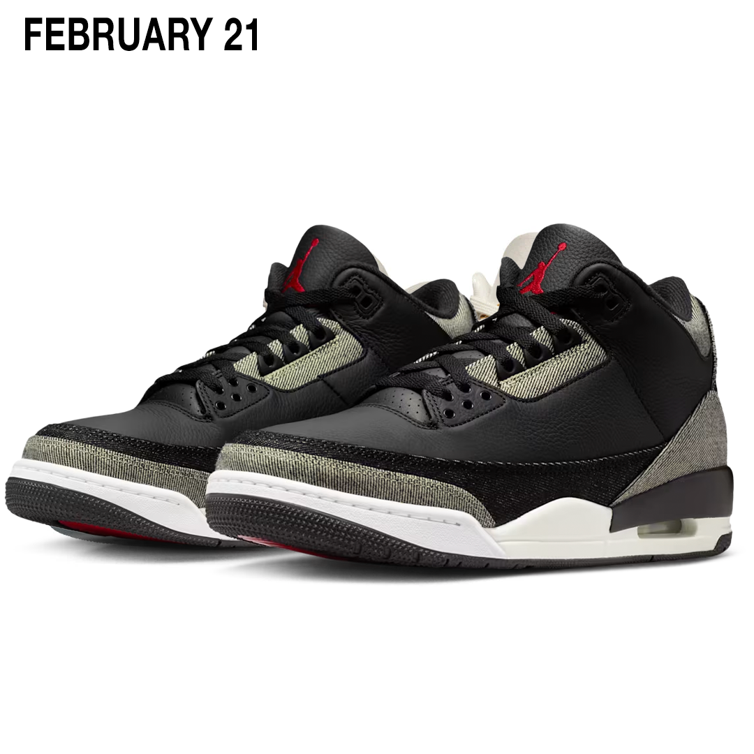 AIR JORDAN 3 X LEVI'S 