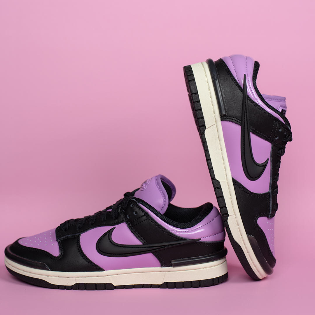 WOMEN'S DUNK LOW TWIST RUSH FUCHSIA