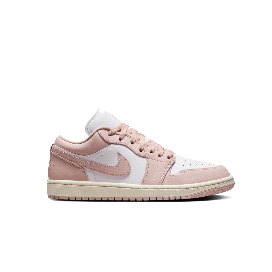 WOMEN S AIR JORDAN 1 LOW PINK OXFORD NRML