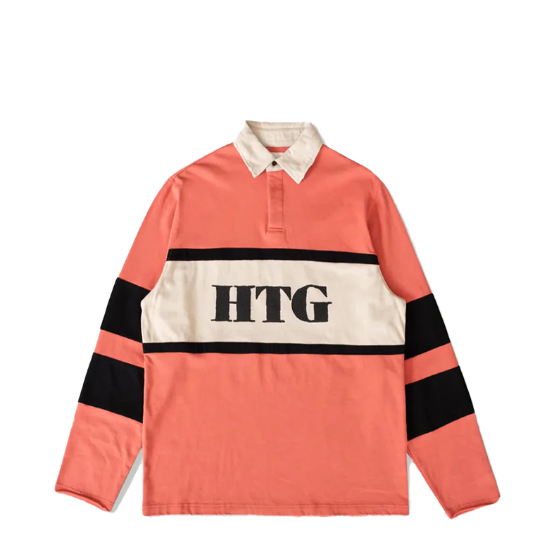 OVERSIZED RUGBY TOP BRICK