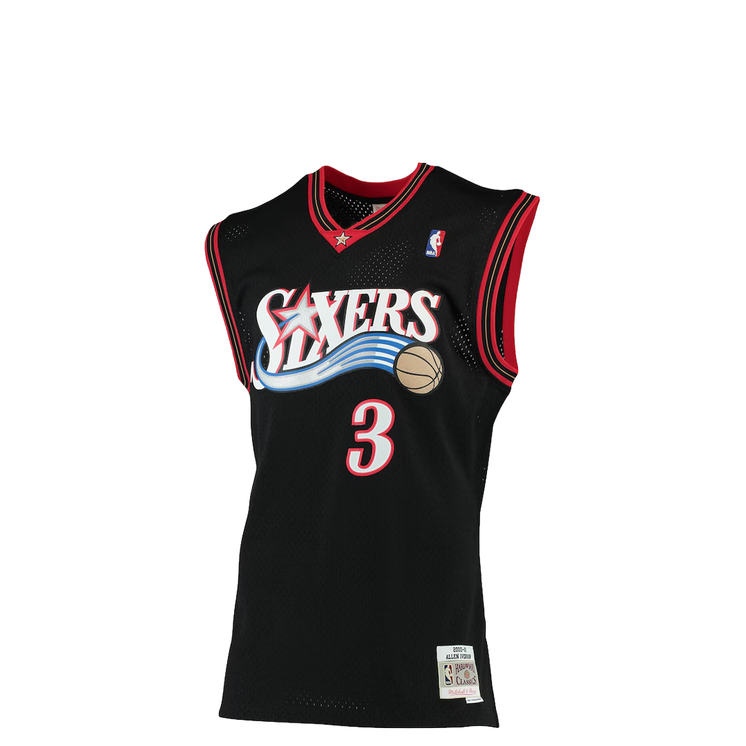 NBA PHILADELPHIA 76ERS ALLEN IVERSON #3 SWINGMAN JERSEY – NRML