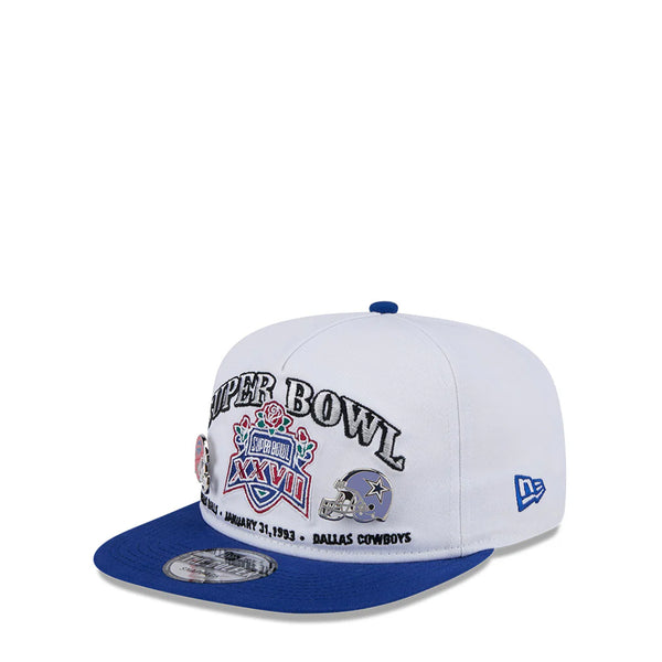 BUFFALLO BILLS VS DALLAS COWBOYS CHAMPIONSHIP PIN GOLFER SNAPBACK