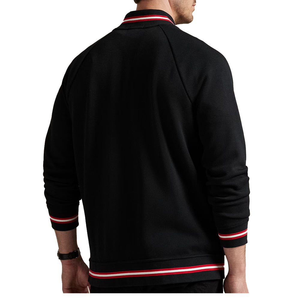 DOUBLE KNIT MESH BOMBER MESH JACKET