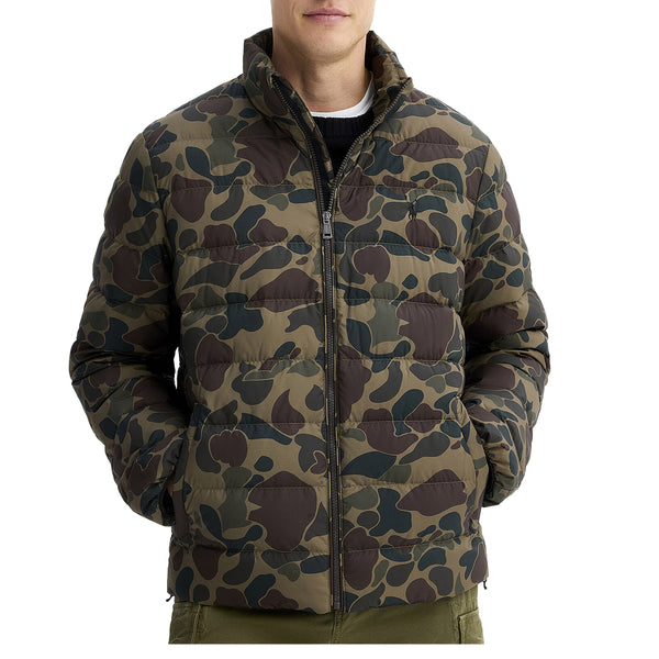 COLDEN PACKABLE CAMO JACKET