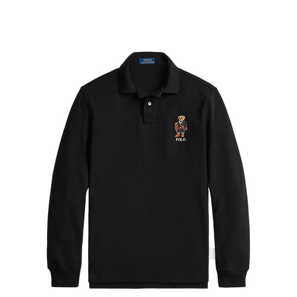CLASSIC FIT POLO BEAR MESH POLO SHIRT