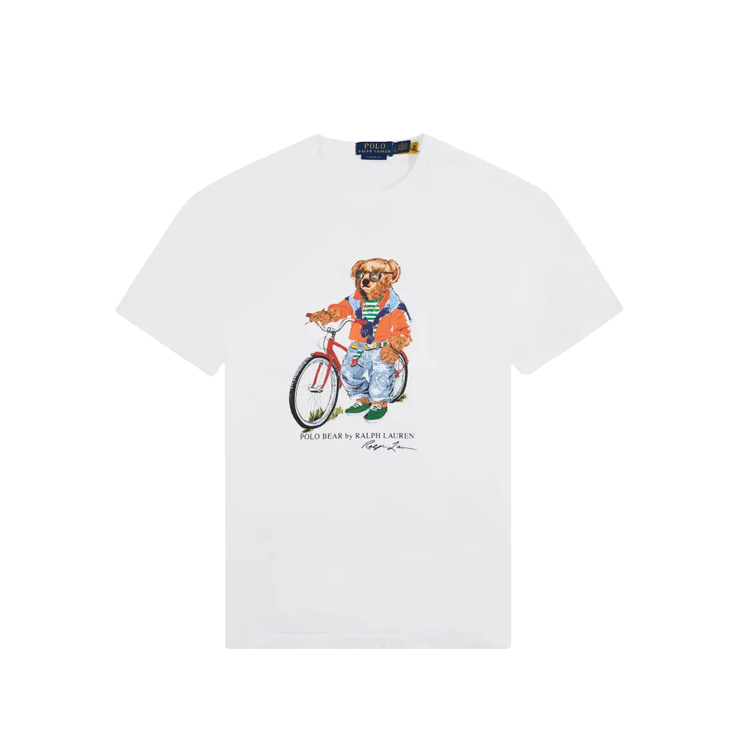 POLO BEAR COTTON T-SHIRT WHITE – NRML