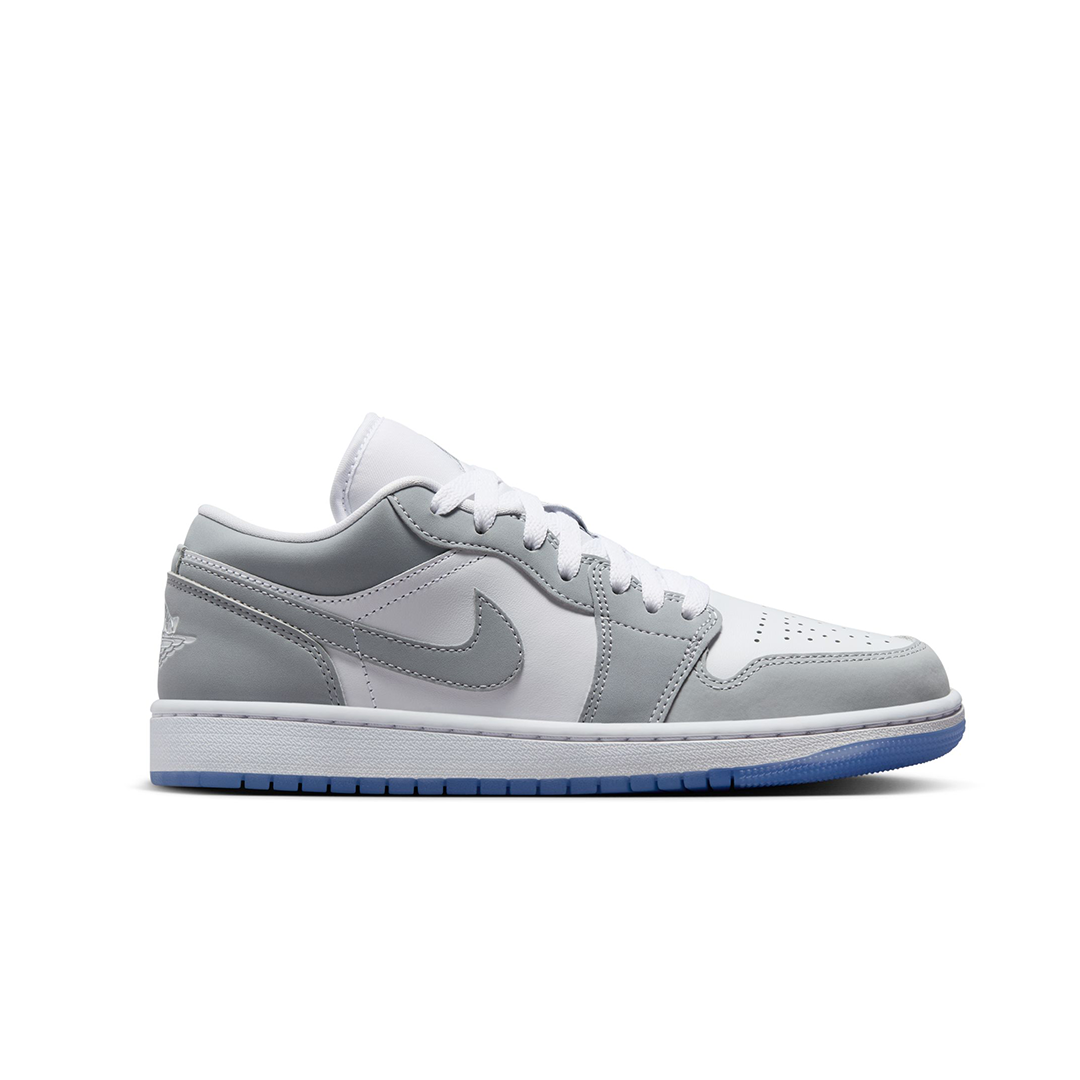 WOMEN'S AIR JORDAN 1 LOW WOLF GREY – NRML WOMEN'S AIR JORDAN 1 LOW WOLF GREY – NRML