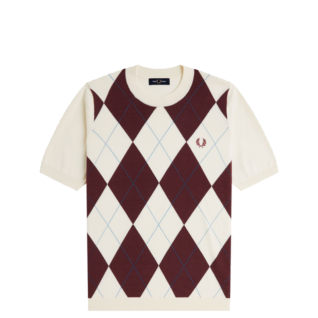 ARGYLE KNITTED T-SHIRT – NRML