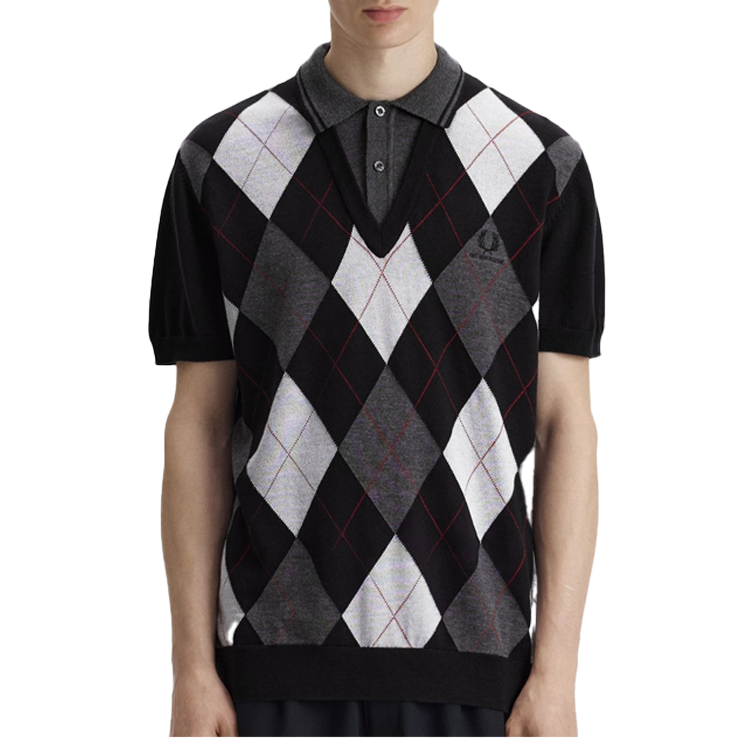 ARGYLE KNITTED SHIRT – NRML
