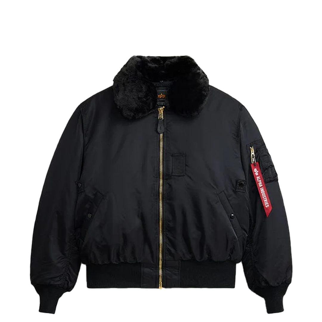 ジャケット・アウター ALPHA INDUSTRIES B-15C flight jacket USA B-15 FLIGHT JACKET BLACK – NRML