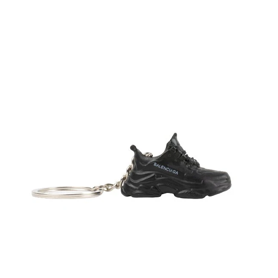 BALENCIAGA BLACK TRIPLE S SNEAKER KEYCHAIN NRML