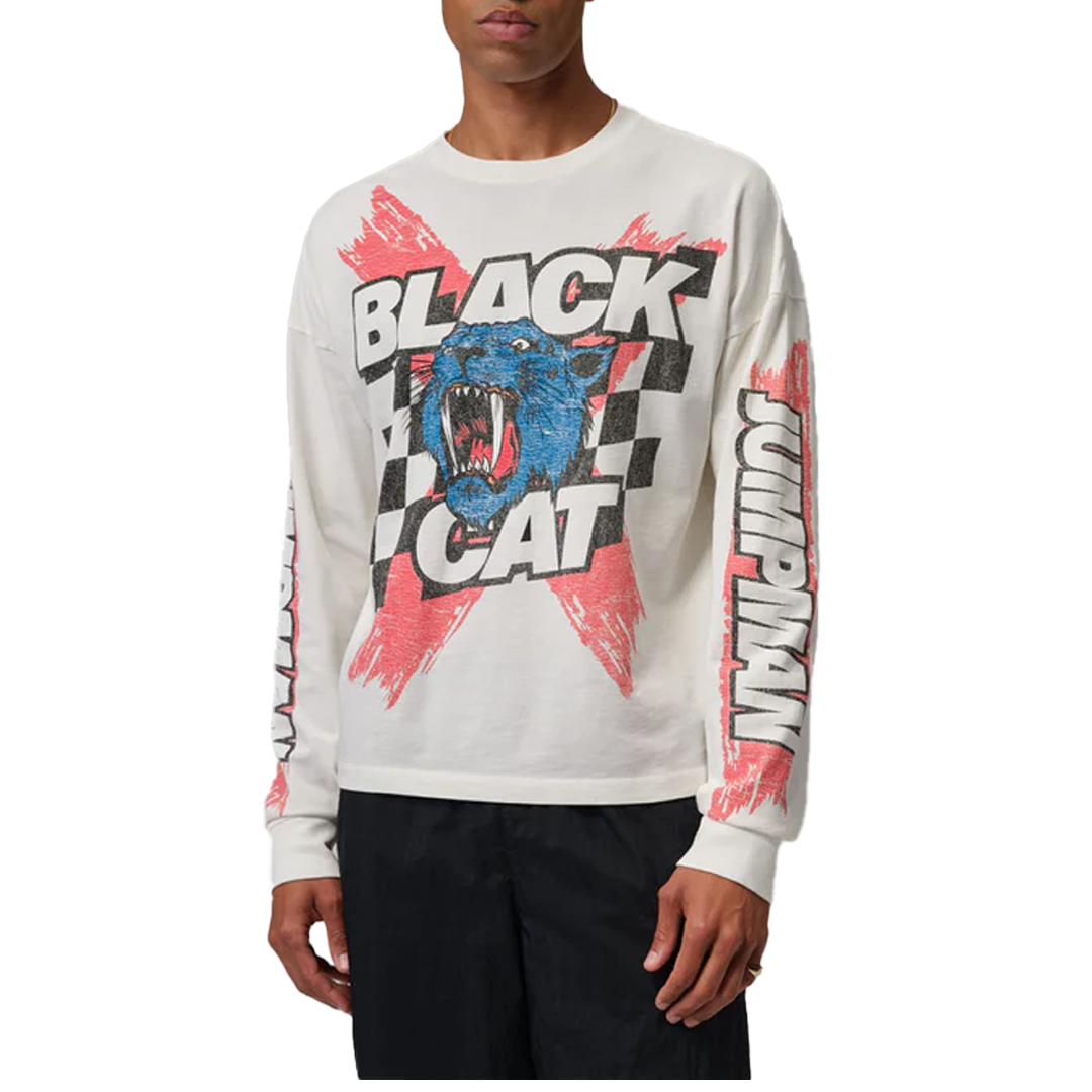 BLACK CAT LONG SLEEVE TEE – NRML