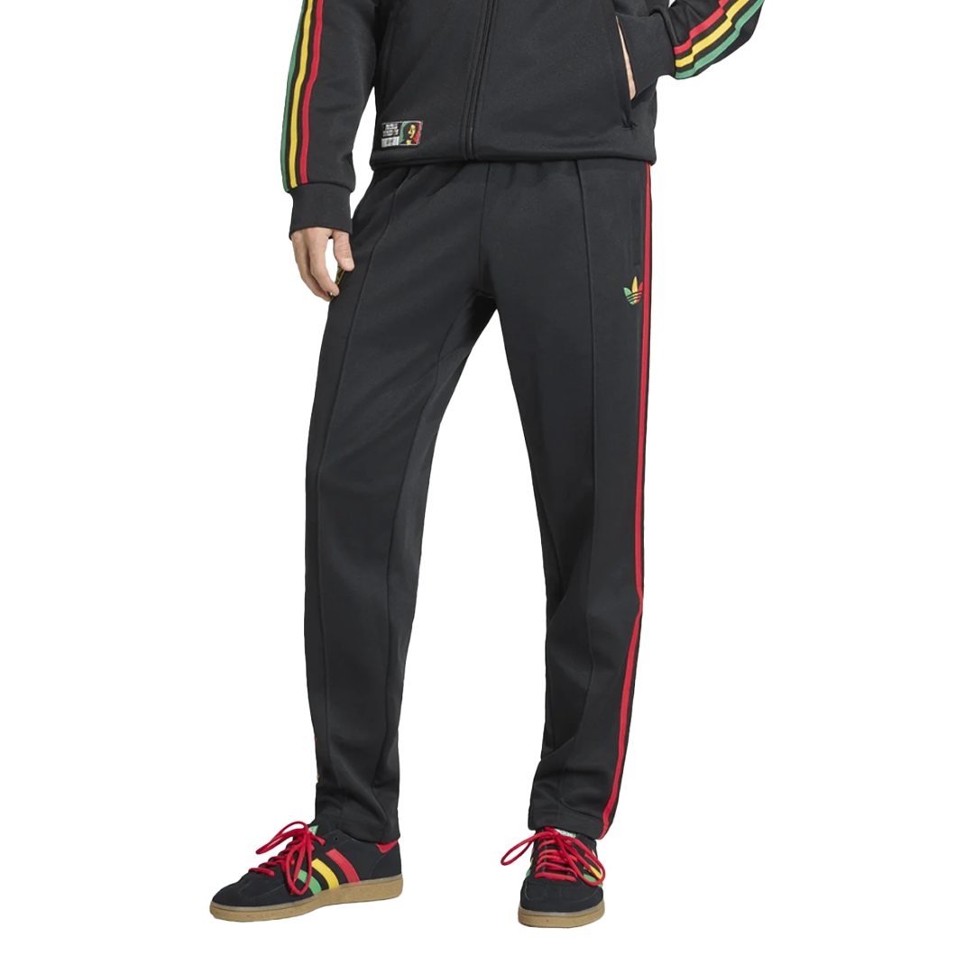 JAMAICA X BOB MARLEY ORIGINALS BLACK TRACK PANTS – NRML
