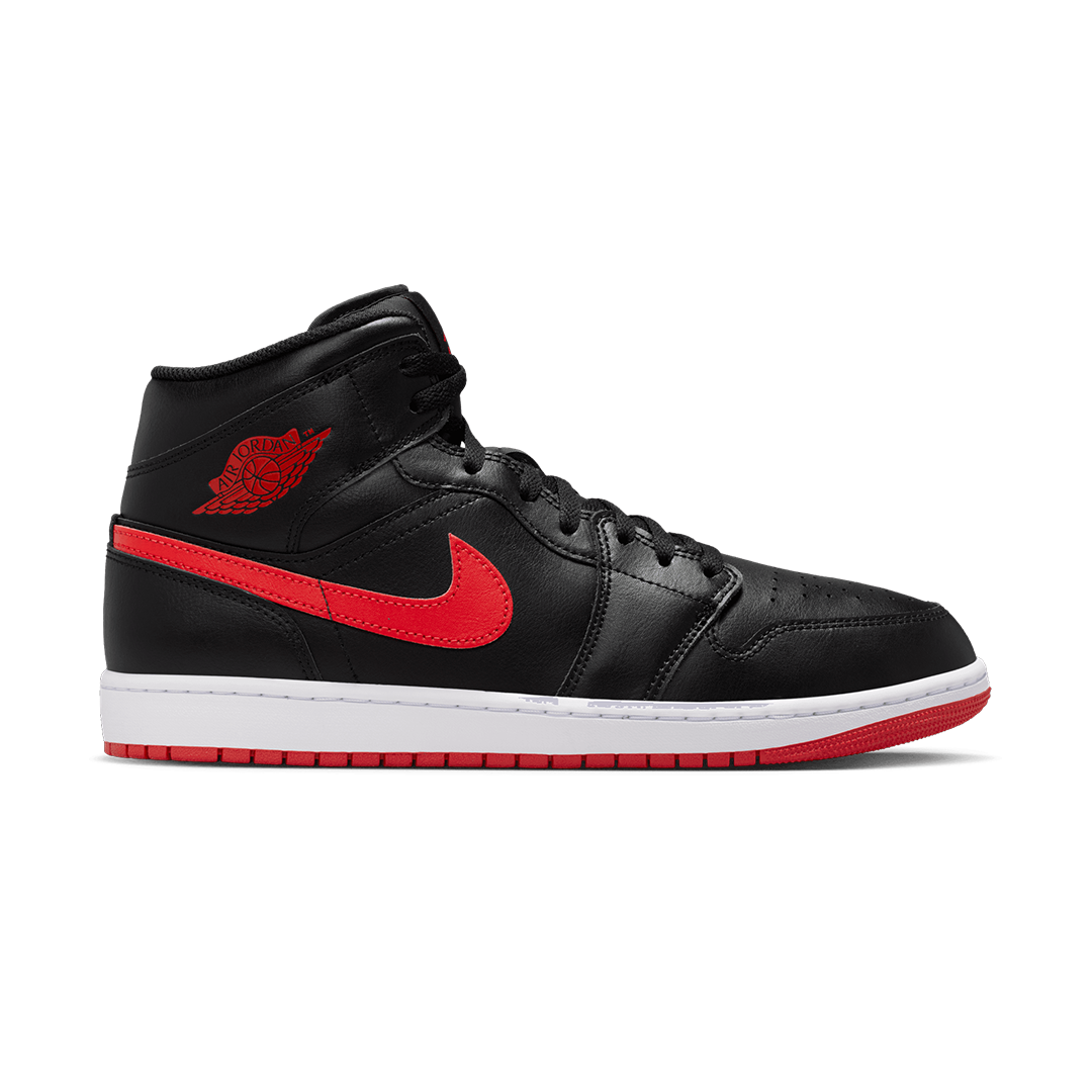 ミ*幻様 あ*い様 Nike Air Jordan 1 Mid Black Re AIR JORDAN 1 MID BLACK / UNIVERSITY RED – NRML