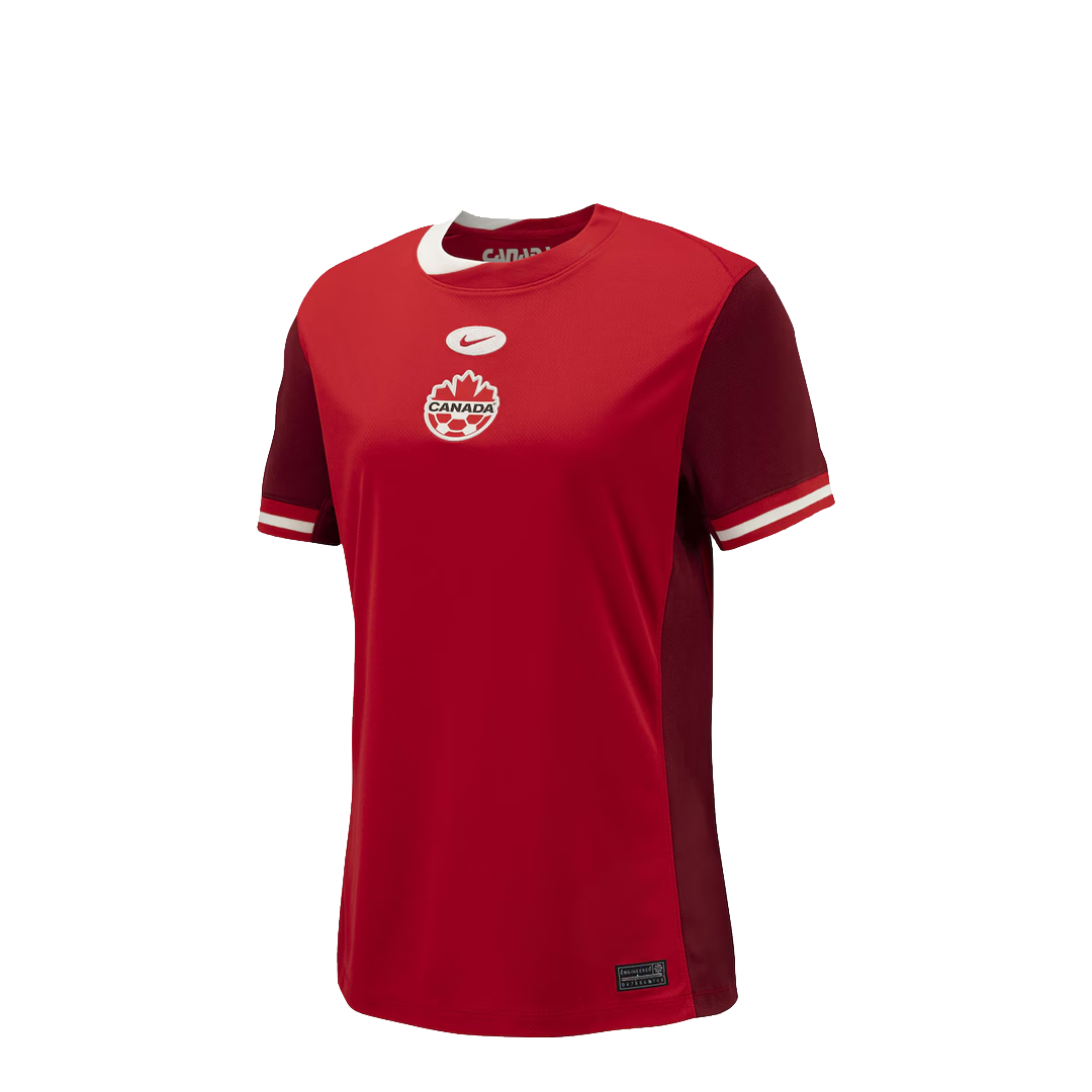 WOMEN'S CANADA SOCCER REPLICA HOME JERSEY SPORT RED – NRML