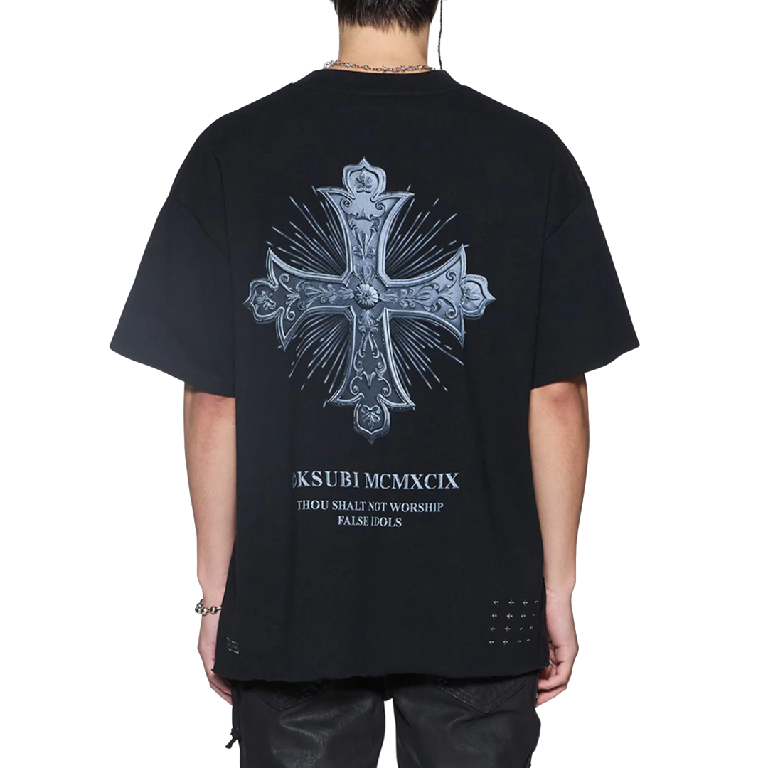 FALSE IDOLS EKCESS SS TEE JET BLACK – NRML