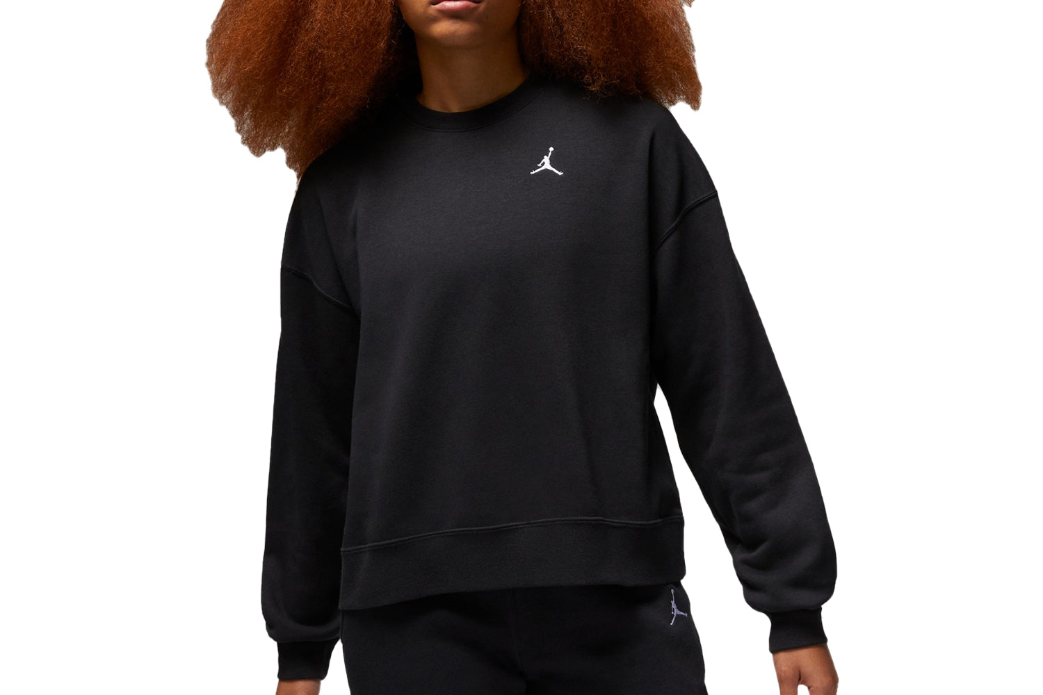 Jordan fleece crew on sale sweatshirt