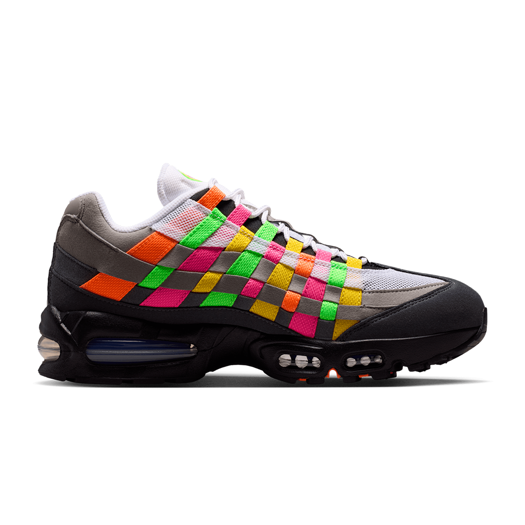 新品　W NIKE AIR MAX 95 BIG BUBBLE AIR MAX 95 BIG BUBBLE WOVEN WHITE / PURPLE DYNASTY – NRML