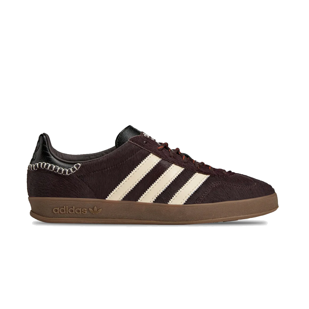 WALES BONNER X ADIDAS GAZELLE PONY SHOES AURORA COFFEE/ WONDER