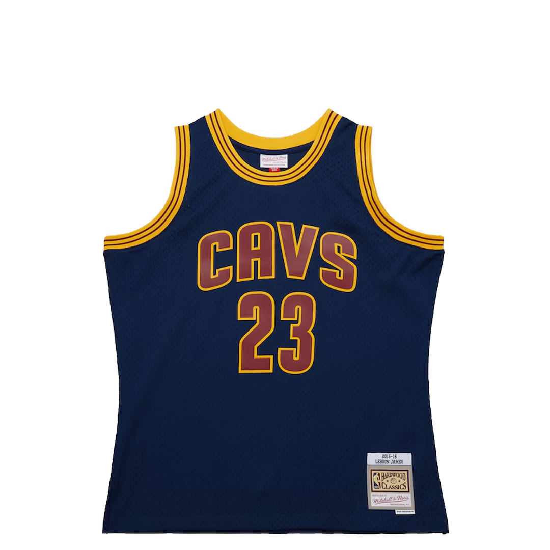 LEBRON JAMES CLEVELAND CAVALIERS 2015/16 SWINGMAN JERSEY NAVY – NRML