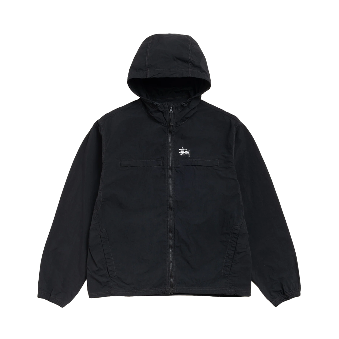 LIGHTWEIGHT HOODED JACKET BLACK – NRML