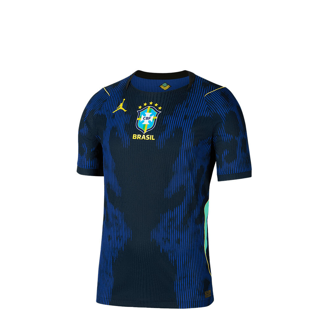 nike Brazil soccer uniform ネイマール 刺繍 ワッペン BRAZIL 2026 MATCH AWAY JERSEY ROYAL BLUE – NRML