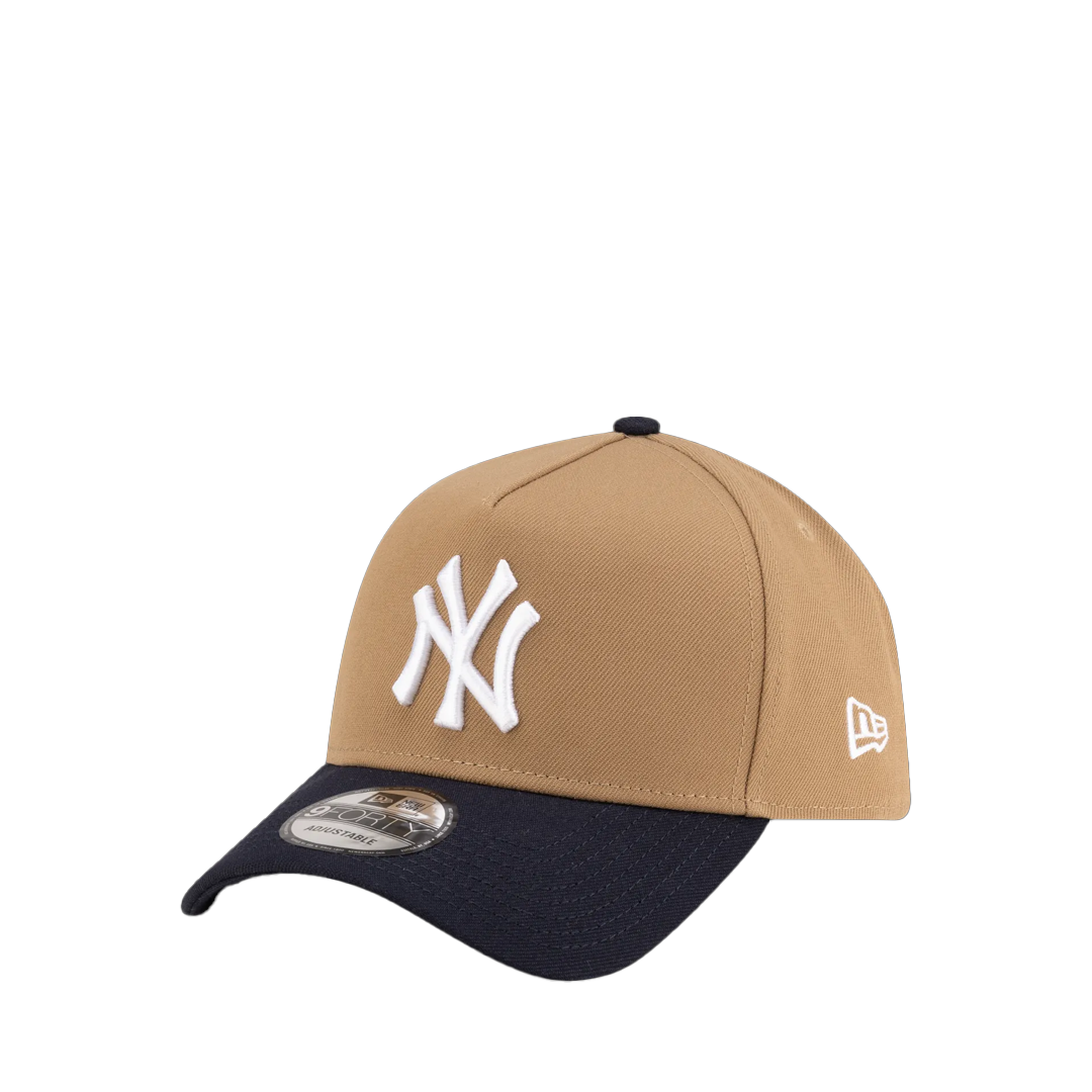 NEW YORK YANKEES BLACK AND BROWN A-FRAME 9FORTY ADJUSTABLE – NRML