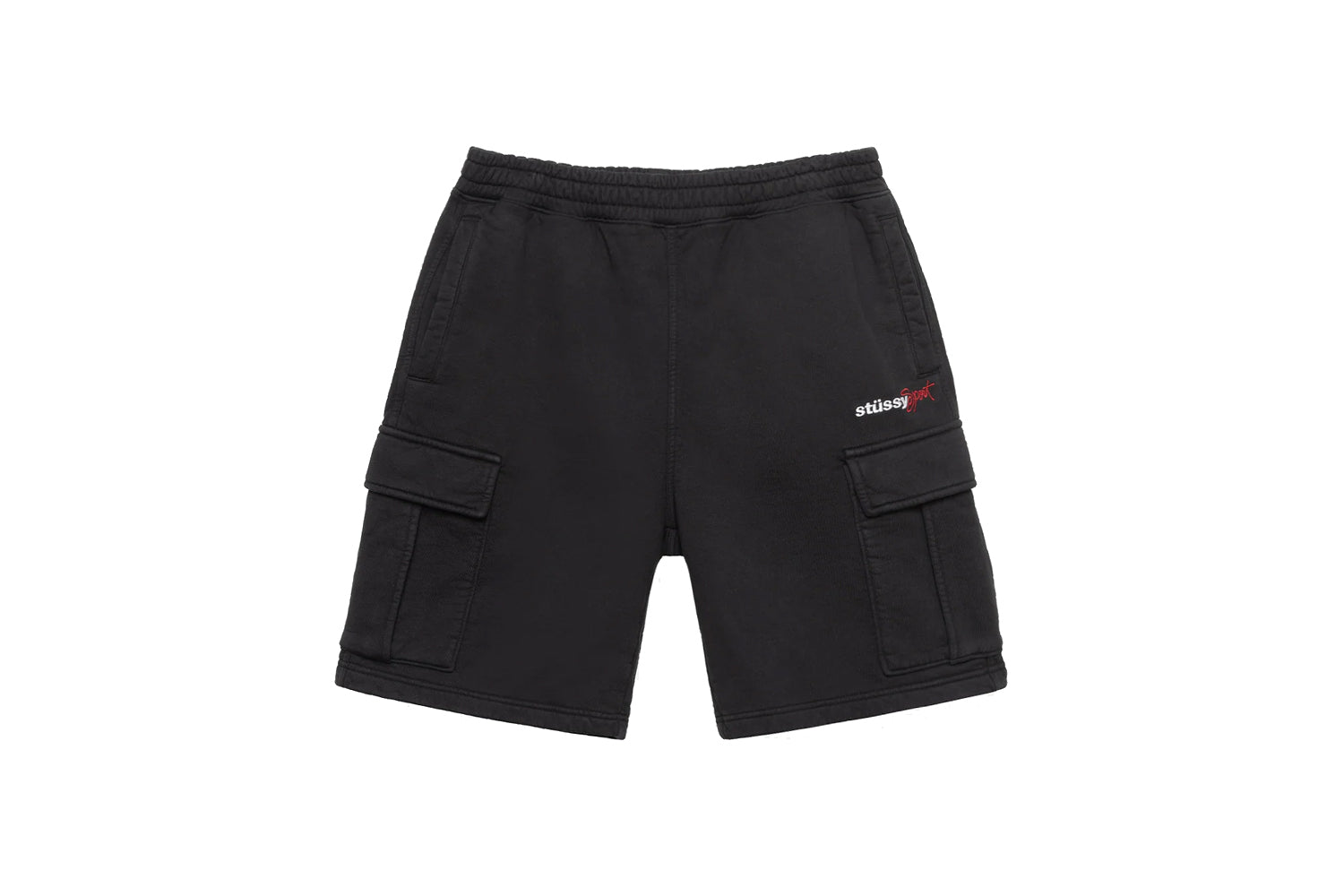 SPORT CARGO FLEECE SHORT BLACK