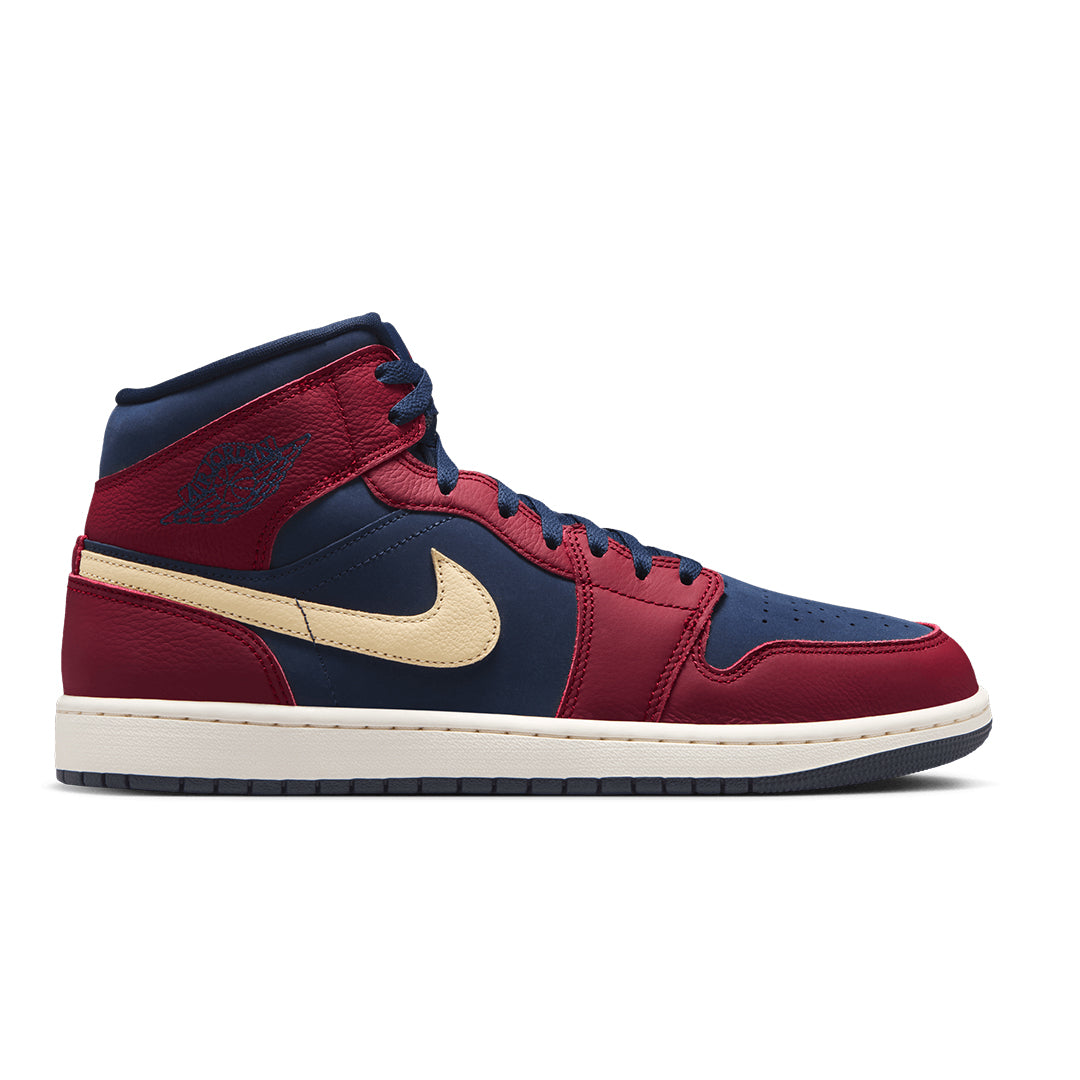 AIR JORDAN 1 MID SE TEAM RED/ PALE VANILLA – NRML