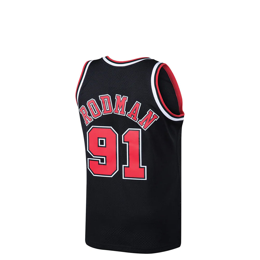 NBA CHICAGO BULLS DENNIS RODMAN #91 SWINGMAN JERSEY