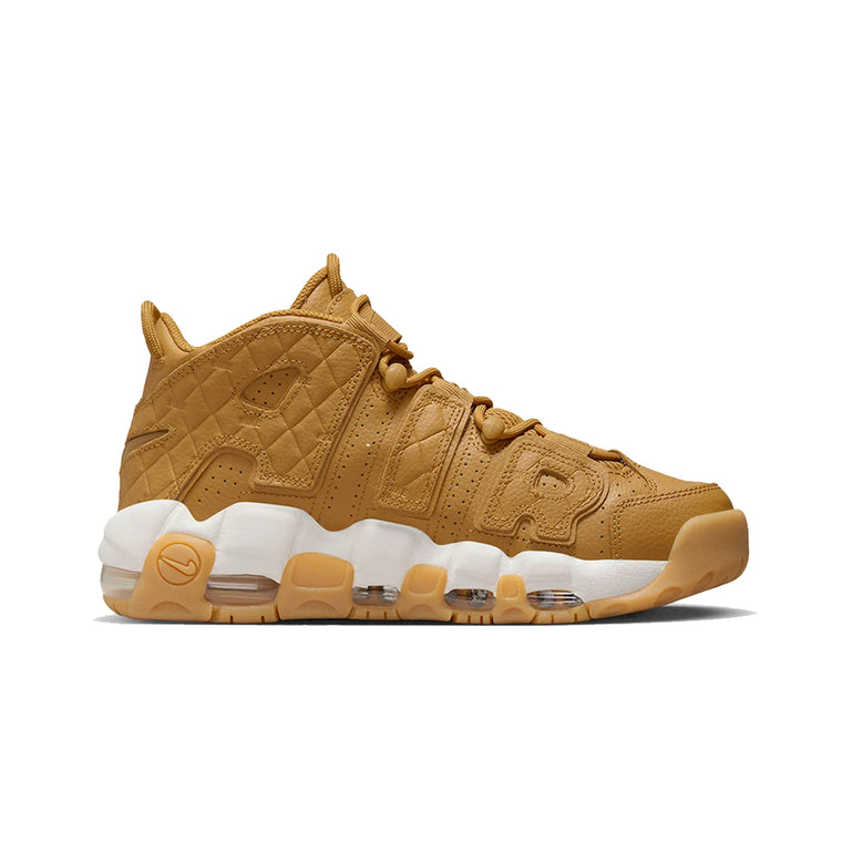 WOMEN'S AIR MORE UPTEMPO QUILTED WHEAT