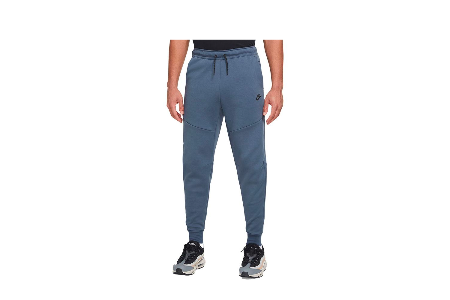 Diffused blue nike sweatpants 2025