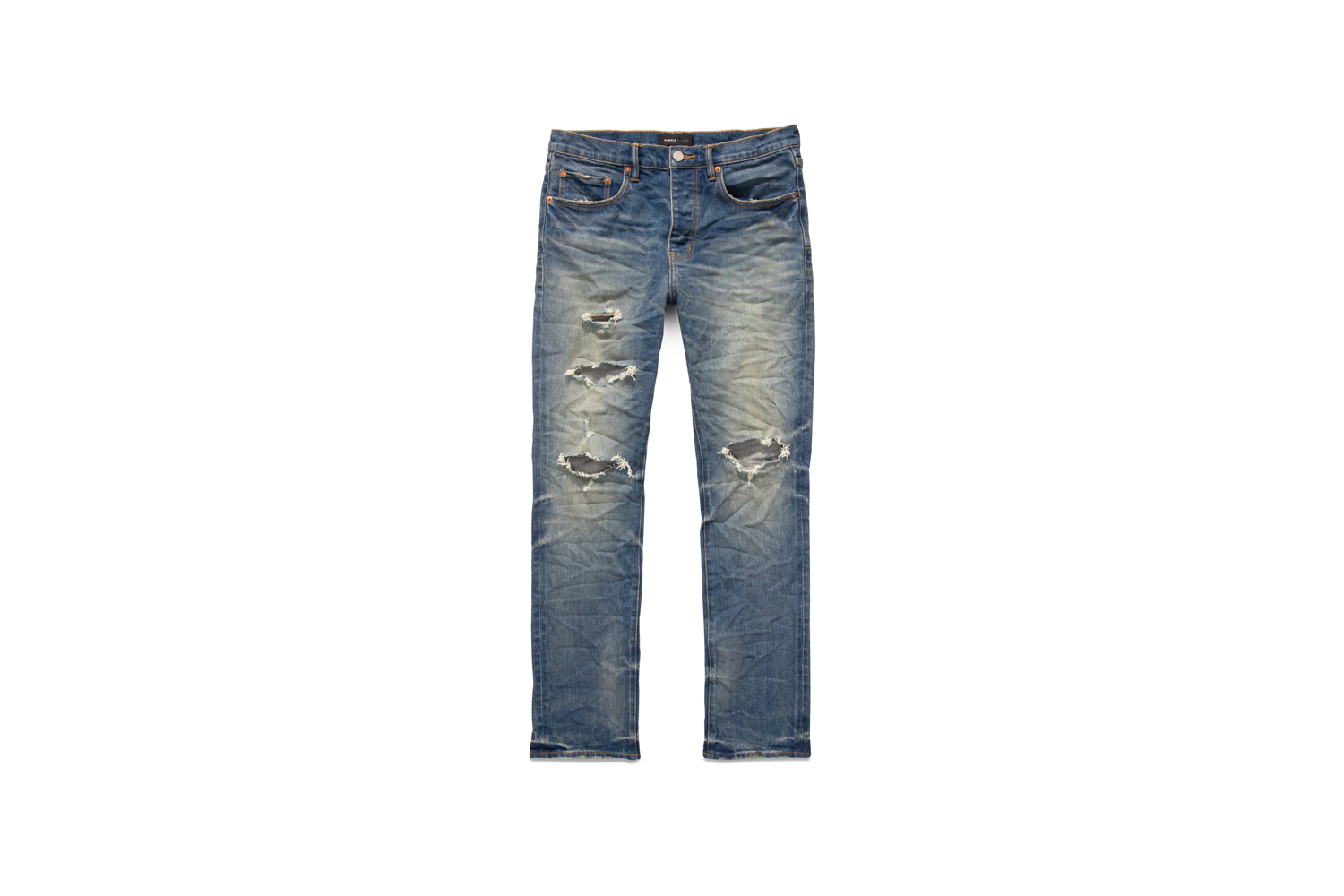 Aged denim online