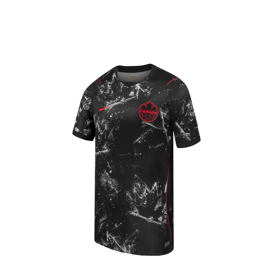 WOMEN'S CANADA SOCCER STADIUM AWAY BLACK JERSEY – NRML