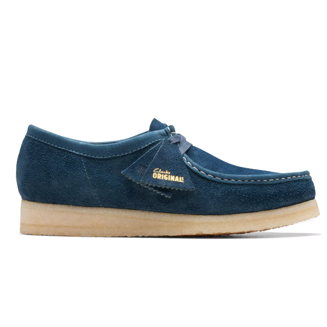 WALLABEE NAVY TEAL SUEDE NRML