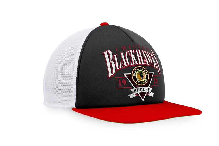 CHICAGO BLACKHAWKS FANATICS TRUE CLASSIC FOAM ADJUSTABLE CAP