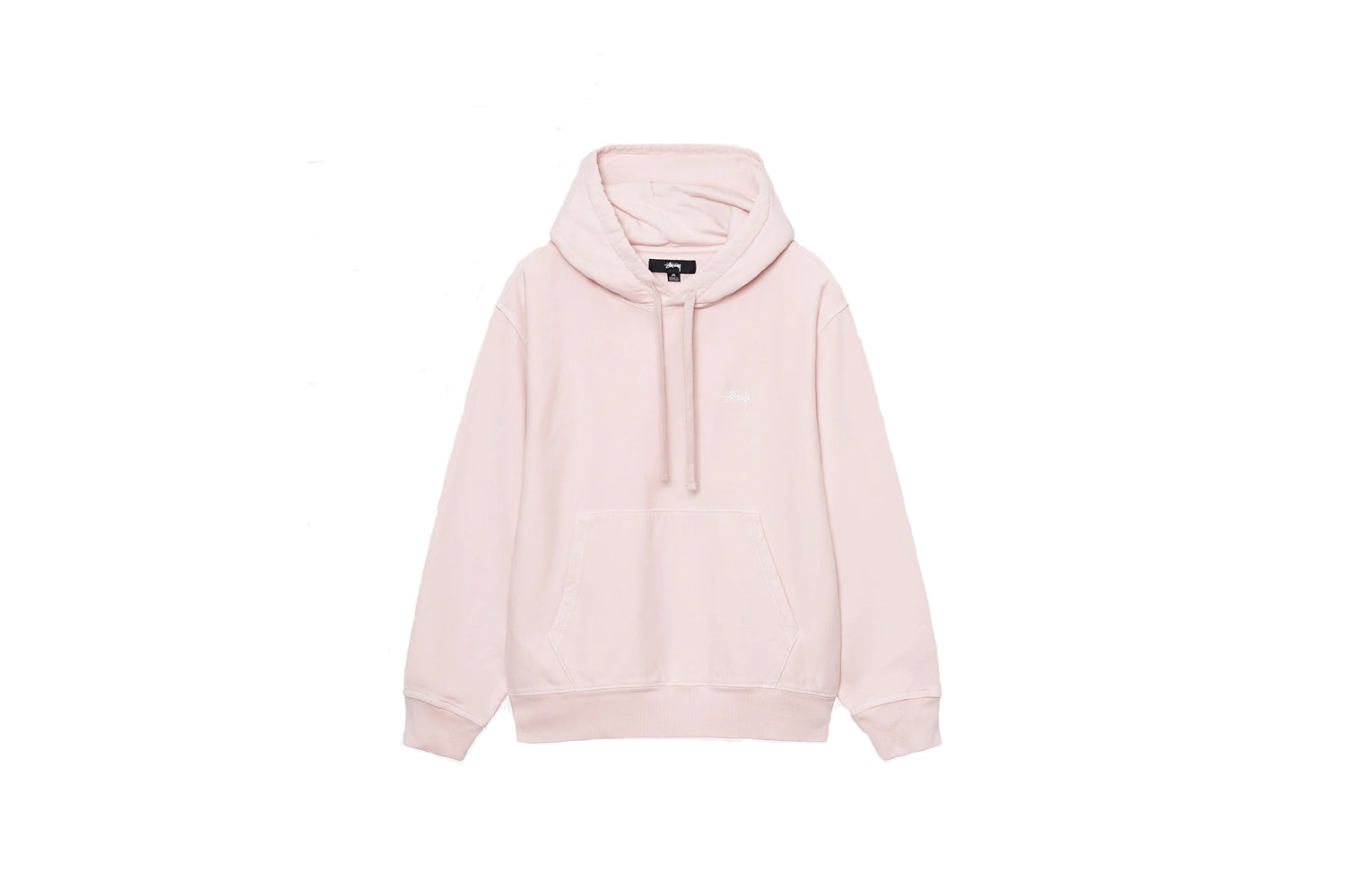 OVERDYED STOCK LOGO HOODIE LIGHT PINK