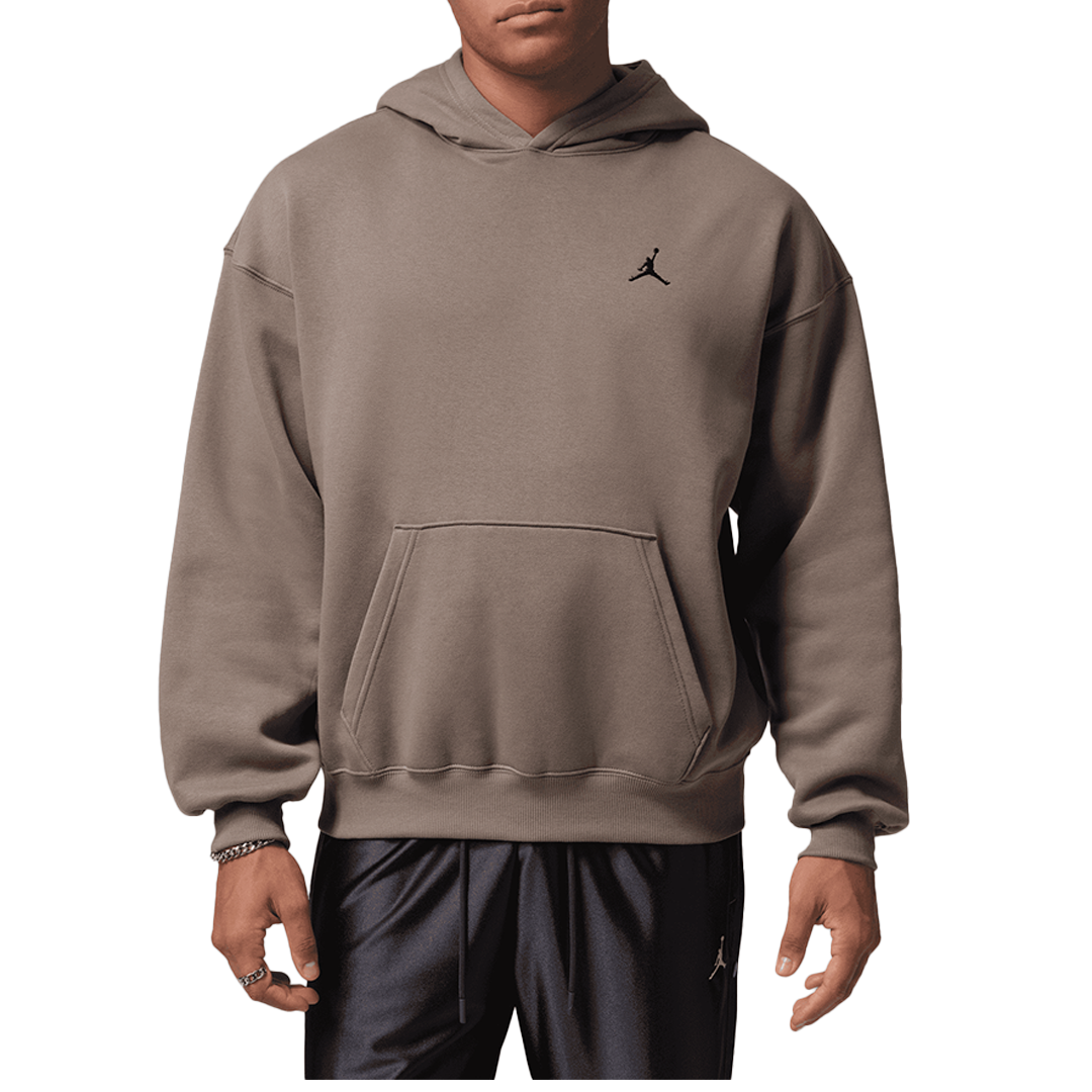 BROOKLYN FLEECE OLIVE GREY HOODIE – NRML