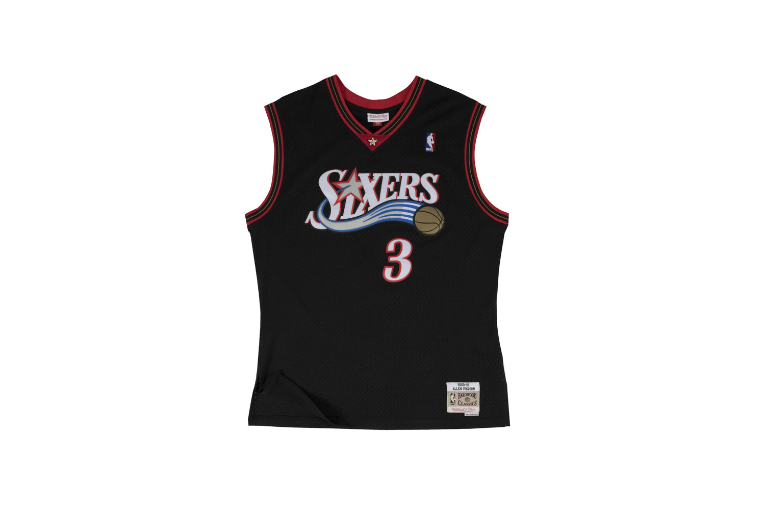 ALLEN IVERSON PHILADELPHIA SIXERS VINTAGE 2000'S ADIDAS JERSEY