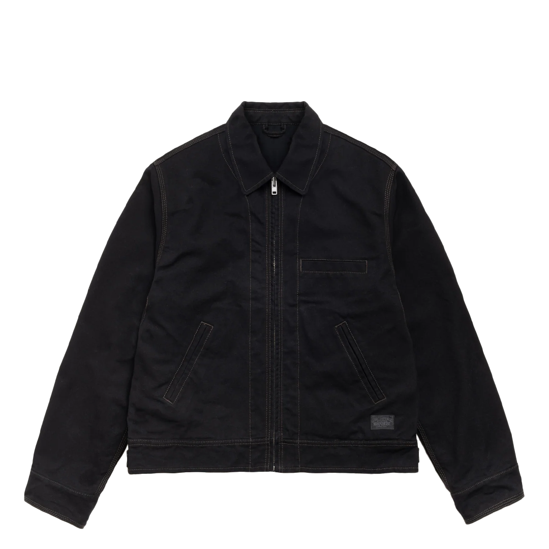 ジャケット・アウター Cornier WORK JACKET WORK JACKET COLLARED BLACK – NRML