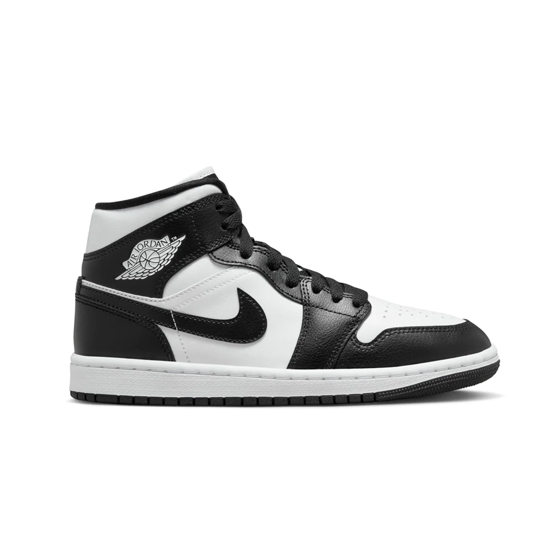 WOMEN S AIR JORDAN 1 MID PANDA NRML
