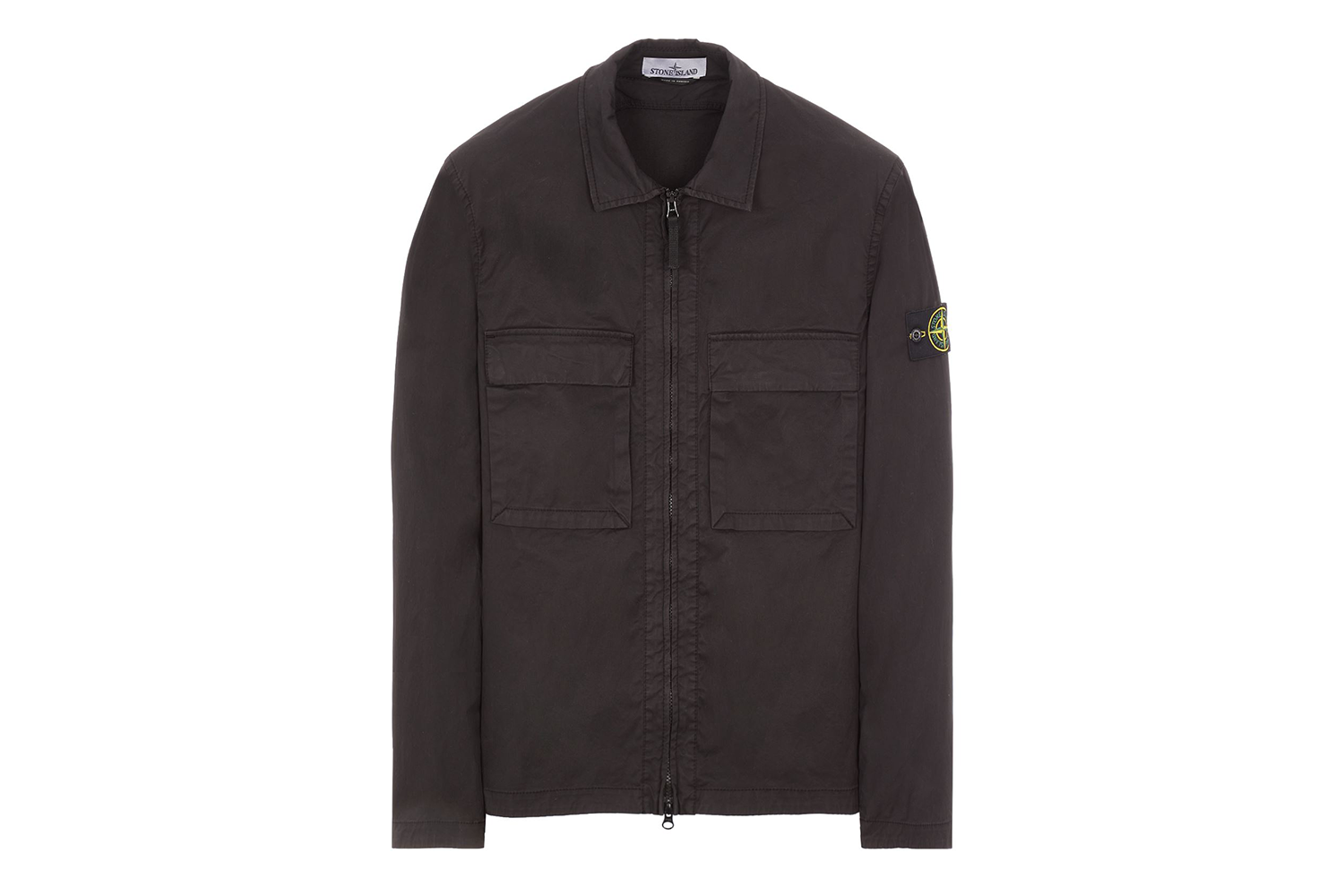 STONE ISLAND OVERSHIRT BLACK – NRML