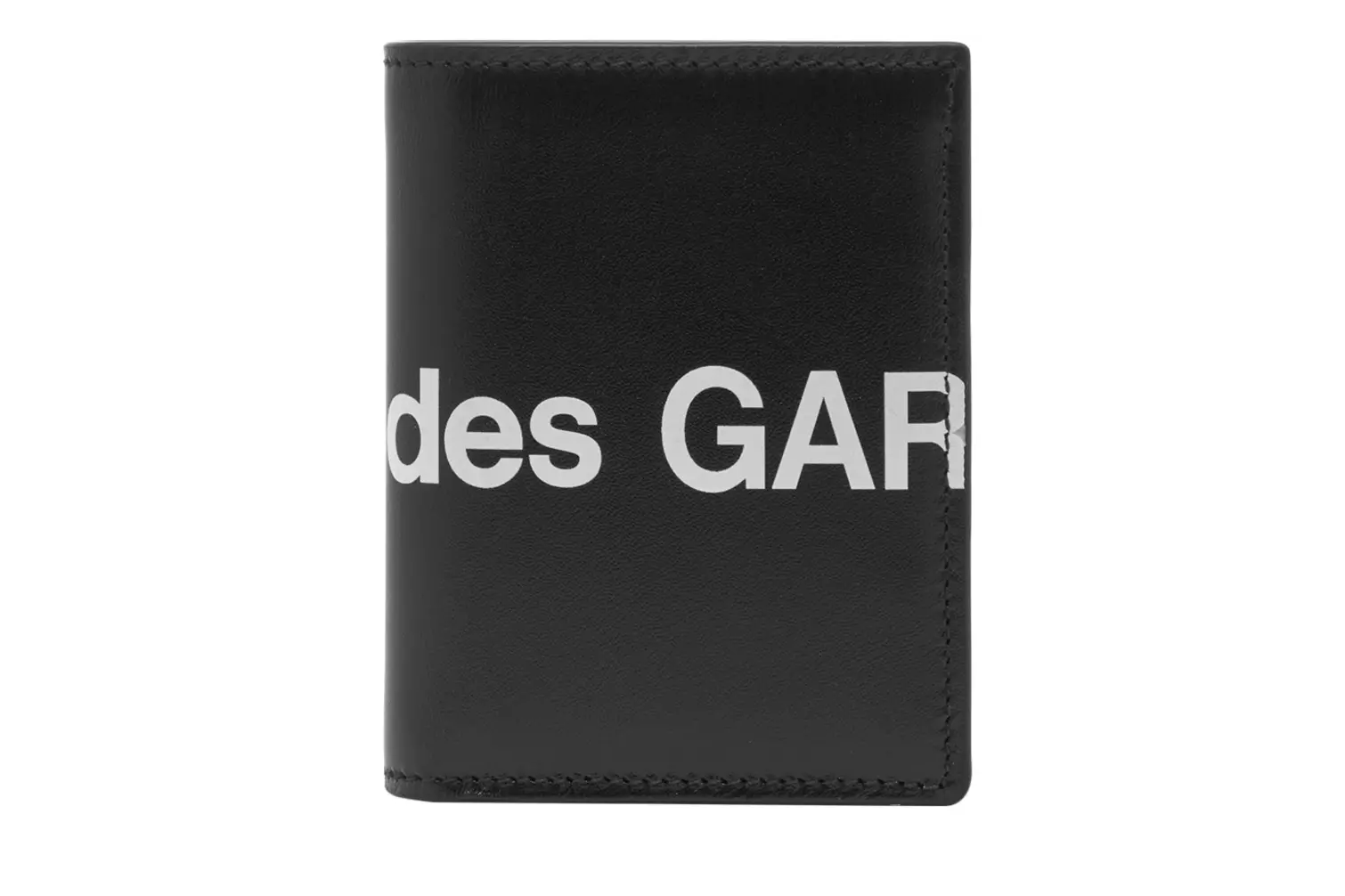 CDG HUGE LOGO WALLET BLACK