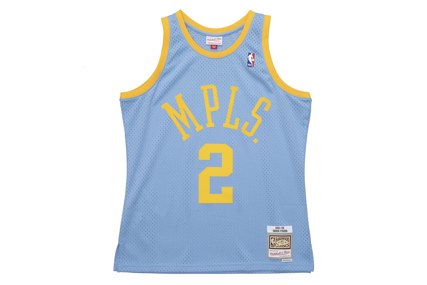 New Era NBA LA Lakers vest with large logo in white