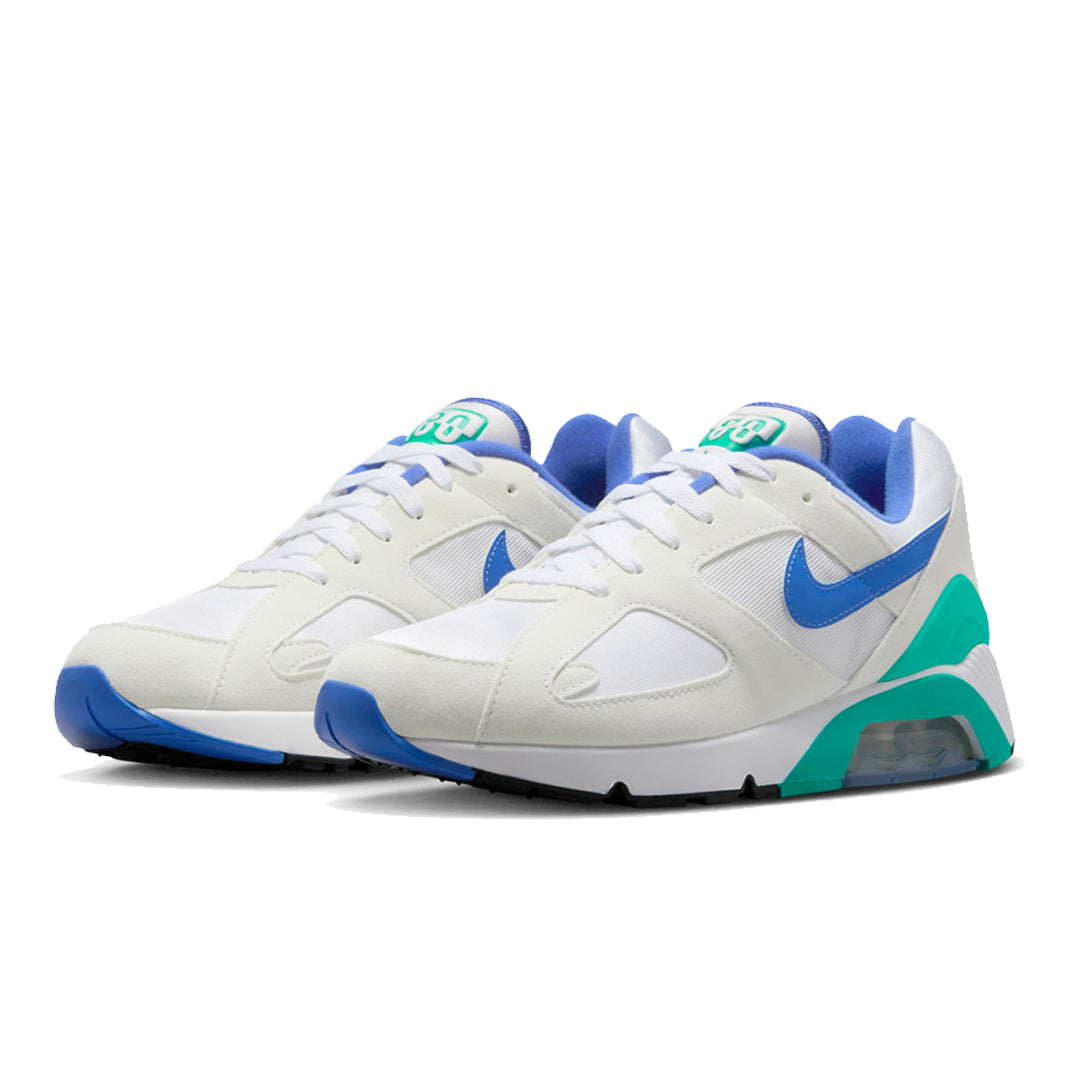 NIKE MAX 180 WHITE/MEDIUM BLUE