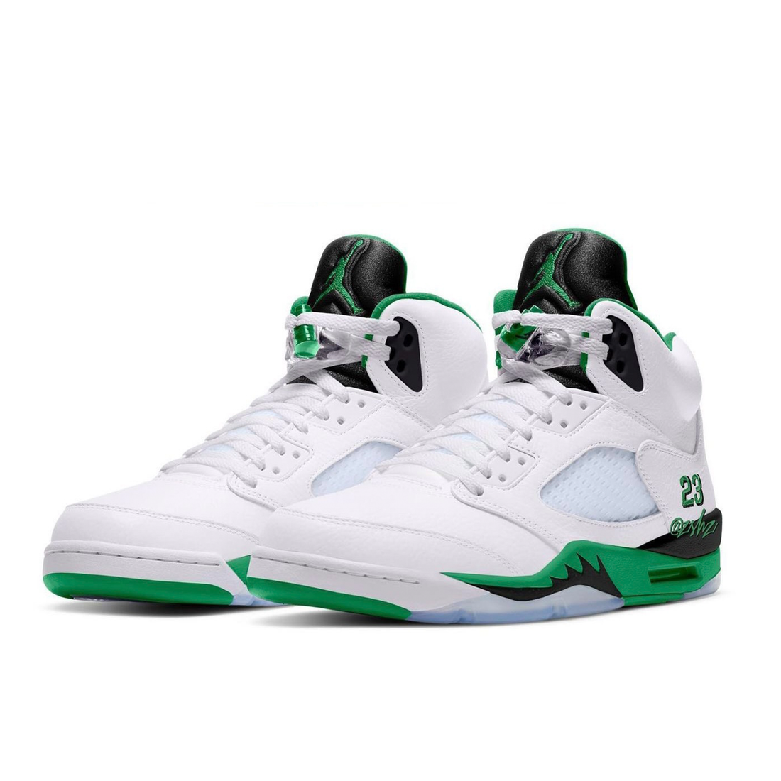 WOMEN'S AIR JORDAN 5 RETRO LUCKY GREEN