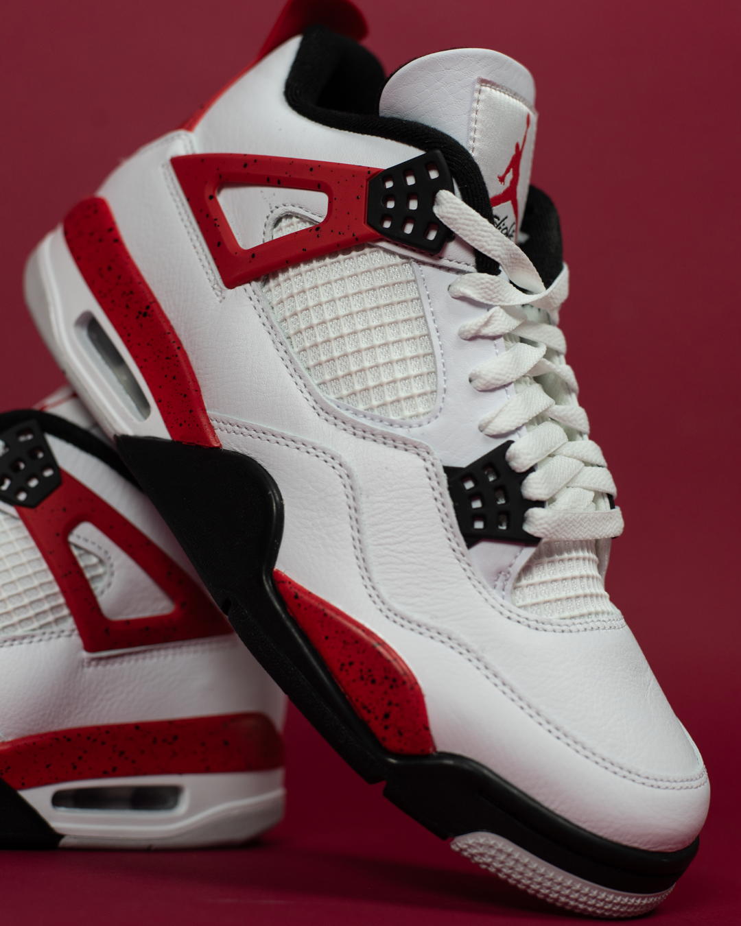 AIR JORDAN 4 RETRO RED CEMENT NRML