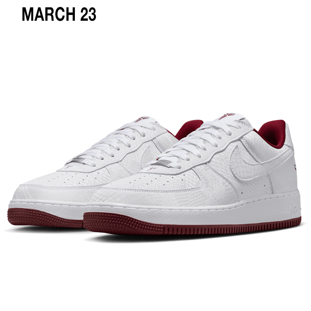 KOBE AIR FORCE 1 WHITE/TEAM RED