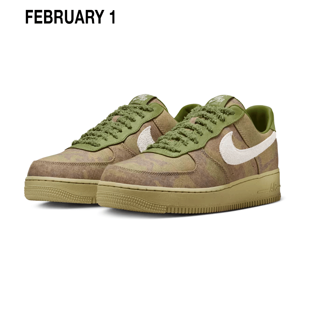 AIR FORCE 1 LOW ASPARAGUS